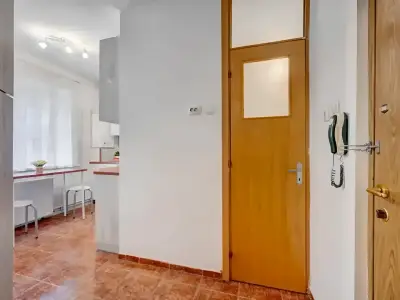 Garsoniera de inchiriat Sector 3 Bucuresti hol si bucatarie